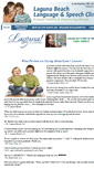 Mobile Screenshot of lagunabeachlanguagespeech.com